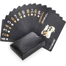 Black Playing Cards - Customized